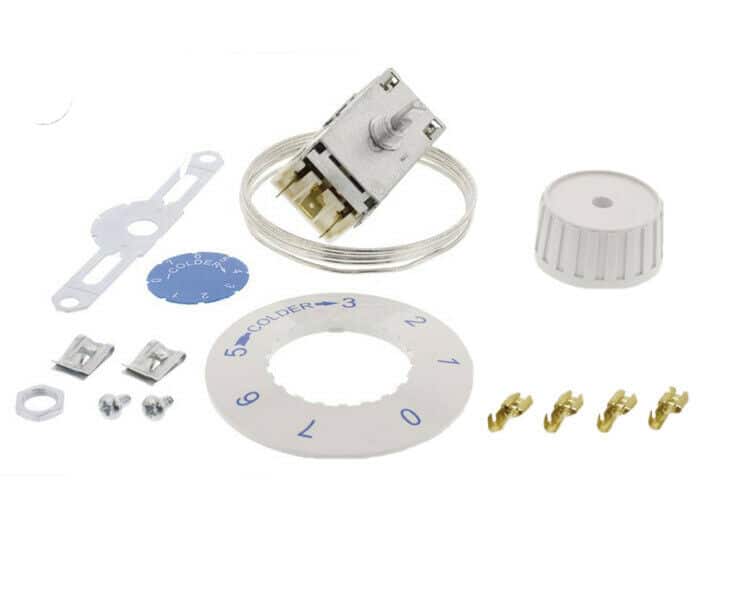 Termostato per  frigorifero doppia porta whirpool ignis 484000008683 a 3 contatti