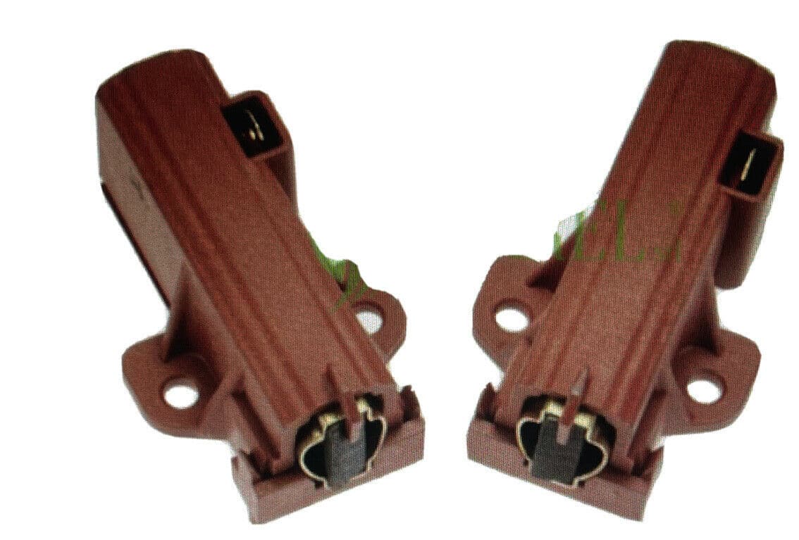 Coppia spazzole carboncini  per motore lavatrice electrolux zanussi rex 54n020