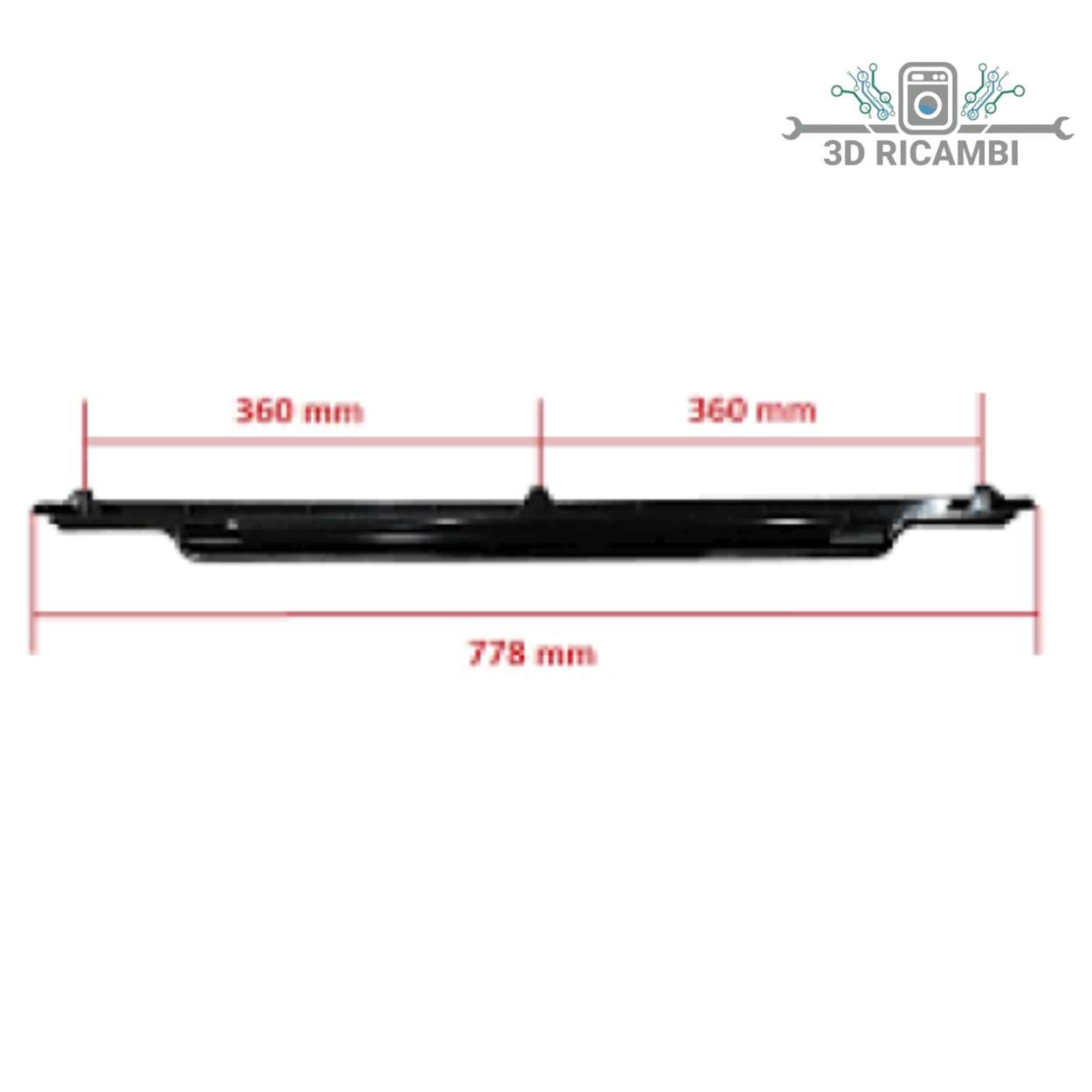 Maniglia per forno tecnogas 322142400