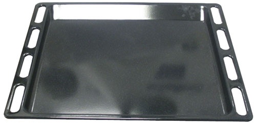 Leccarda Forno Whirlpool Hotpoint Ariston 482000022922 Originale Smaltata Nera