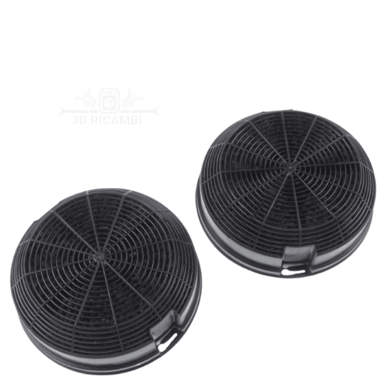 KIT FILTRO A CARBONE ATTIVO 2PZ CAPPA ELICA F00478