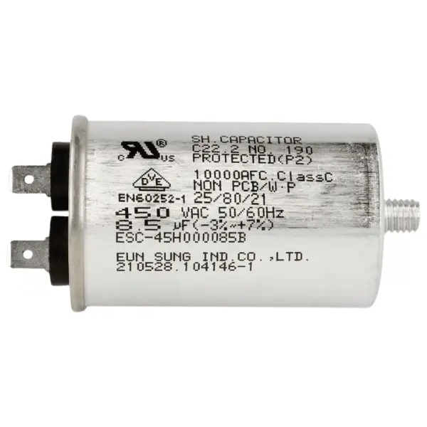 condensatore asciugatrice lg 6121el2001f/8,5uf-450v