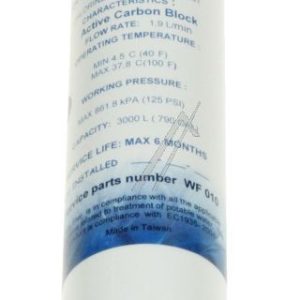 WF010 Filtro acqua alternativo per 3M, LG Candy