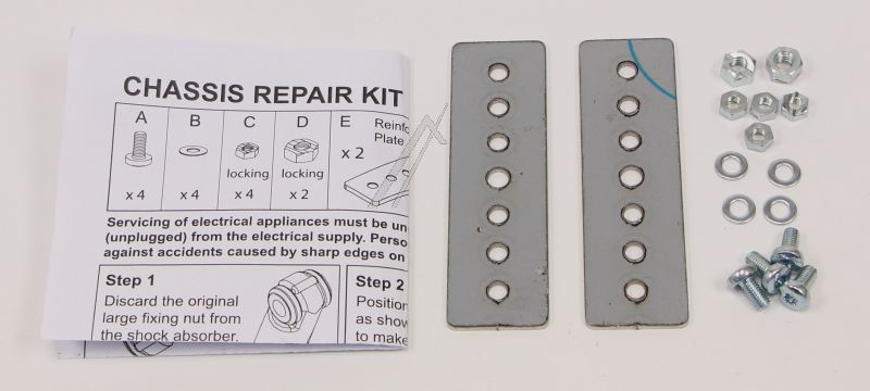 C00535888 488000535888 Kit riparazione chassis (nuovo) Hotpointariston