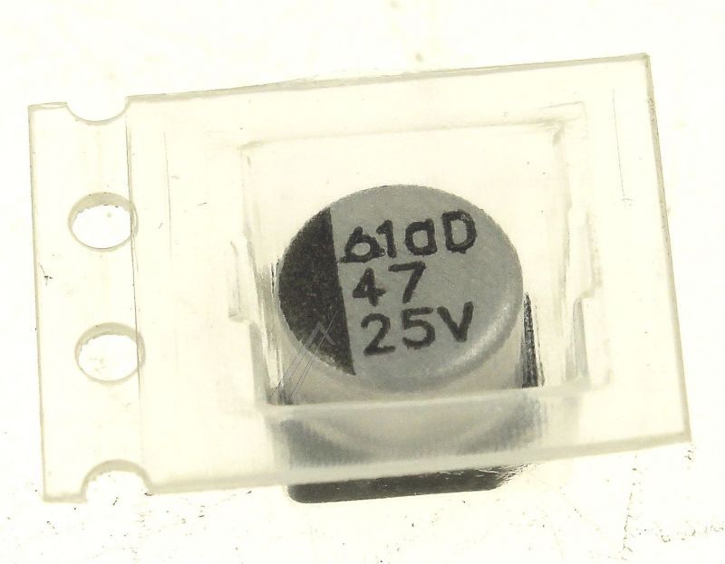 2402-001368 Condensatore SMD 47µF 20% 25V TP 6.3×4.9mm Samsung 2402001368