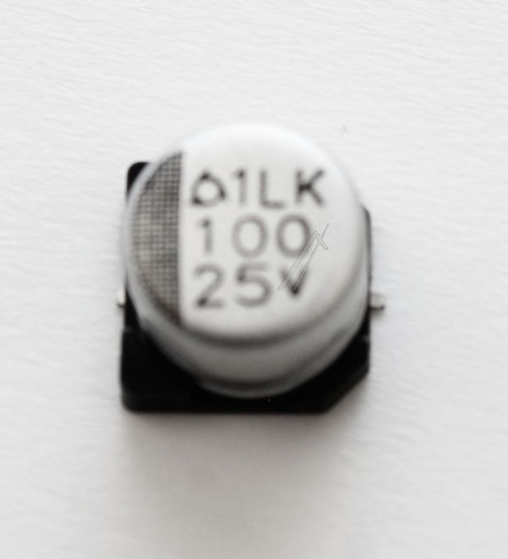 2402-001268 Condensatore elettrolitico SMD 100µF ±20% 25V 8×6,3 mm Samsung 2402001268
