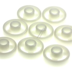 Ruote cesto lavastoviglie inferiore 1 set (8 pezzi) per Indesit C00056347 Ariston