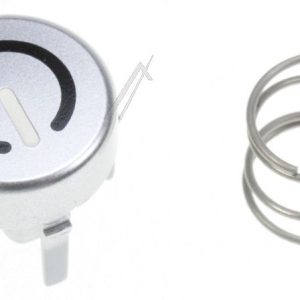 C00298007 482000089350 Pulsante on/off PLP2 argento Hotpointariston