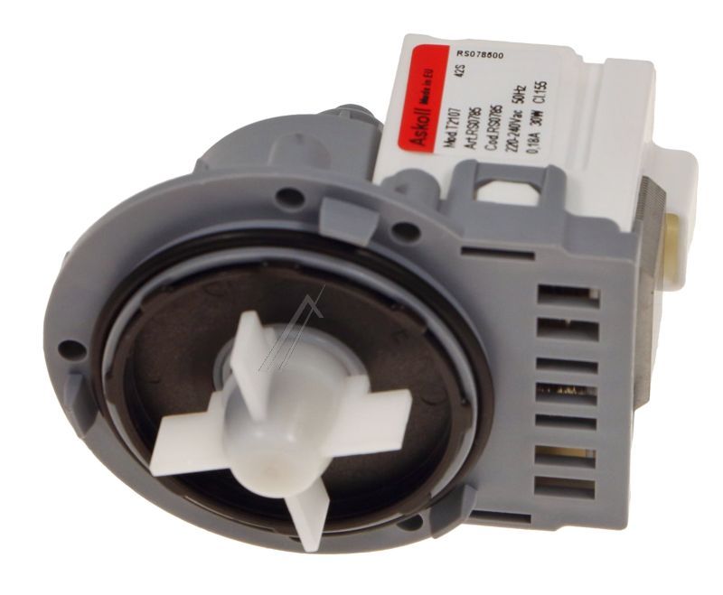 T2107 RS0785 Pompa scarico universale Askoll attacco uni avvolgimento alluminio Sangiorgio