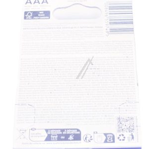 LR03 4903121414 Pila alcalina 1,5V formato AAA VARTA 4 pz blister High Energy Samsung