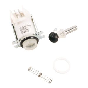 Valvola di scarico per contenitore del sale alternativa per Bosch/Siemens