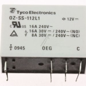 3501-001265 Relè Power 12V 540mW 16000mA 1FormC 20M Samsung 3501001265