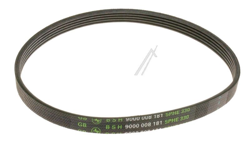 330H5EL 00600151 Cinghia Poly-V 330H5 Bosch