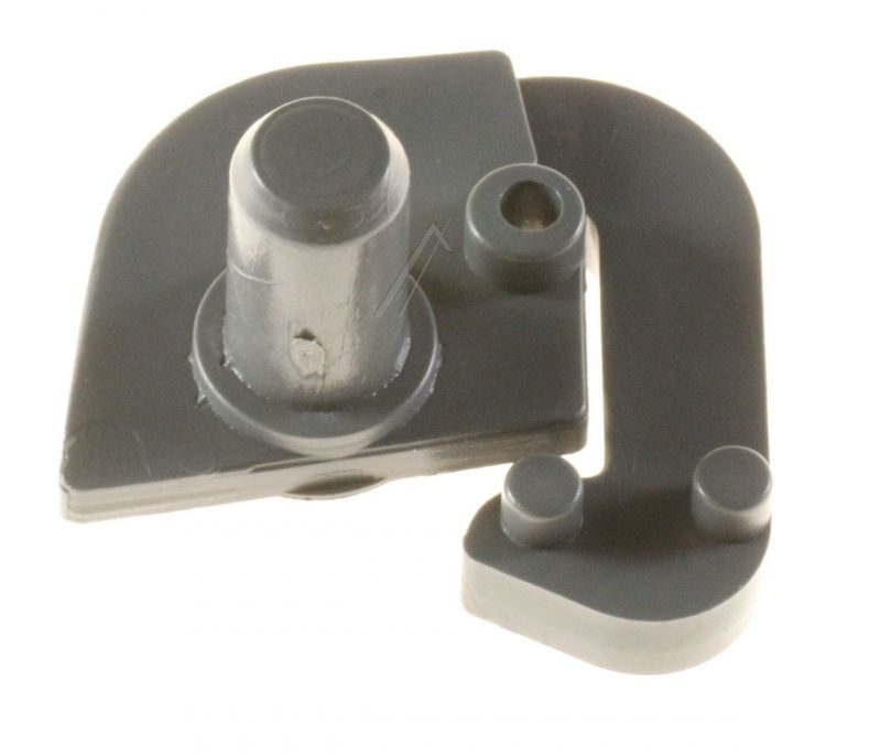 C00046085 482000026590 Boccola chiusura porta destra grigia 40° Indesit