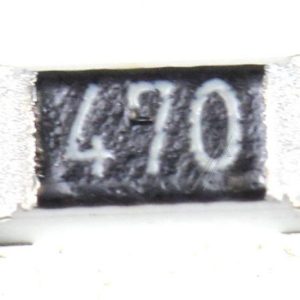 2007-000950 Resistenza SMD-Chip 47Ω 5% 1/8W DA TP 3216 Samsung 2007000950