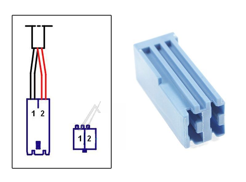 C00295786 482000023350 Connettore per motore ventilatore FZ+8200985 Hotpointariston