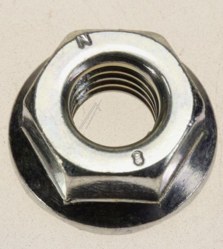 37000615 Dado esagonale M8 DIN 6923 con flangia dentata Akai
