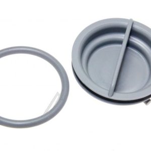 C00287671 482000031798 Tappo/coperchio grigio RAL 7001 per dispenser EOS Hotpointariston