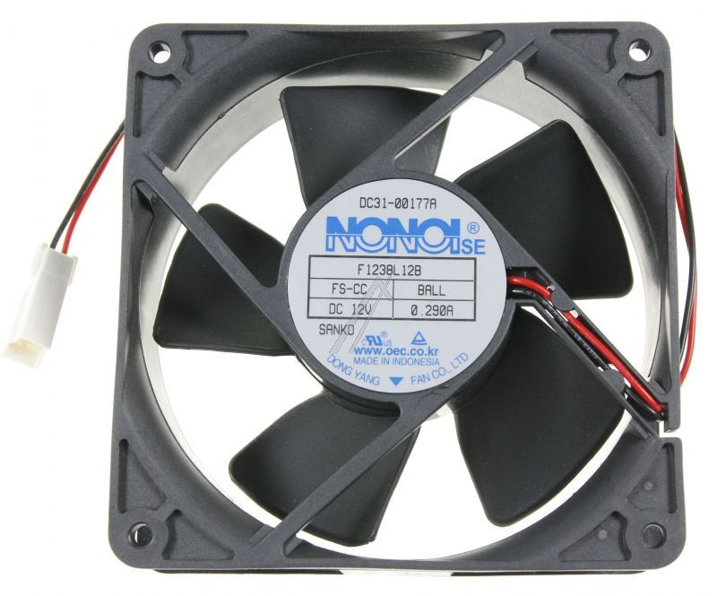 DC31-00177A Ventola motore F1238S12B 0.29A 3.5W 2000 DC Samsung DC3100177A