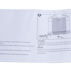140002854382 Sagoma D-I per incasso Electrolux