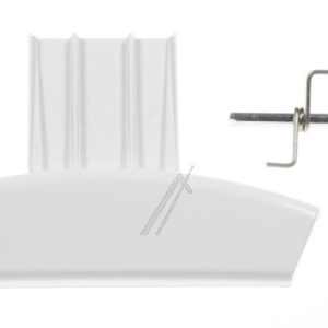 Maniglia oblò completa bianca per C00259409 Indesit