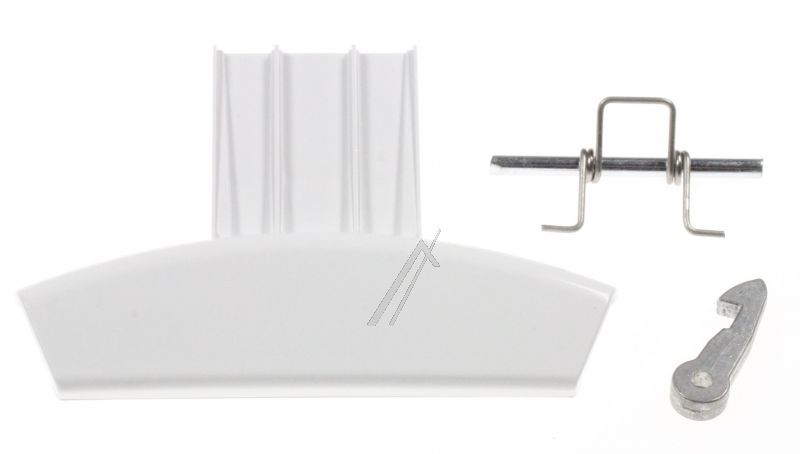 Maniglia oblò completa bianca per C00259409 Indesit