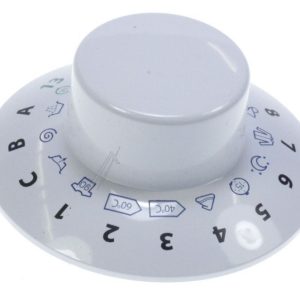 C00295476 482000032066 Manopola timer serigrafata PRA 111DIGIT Indesit