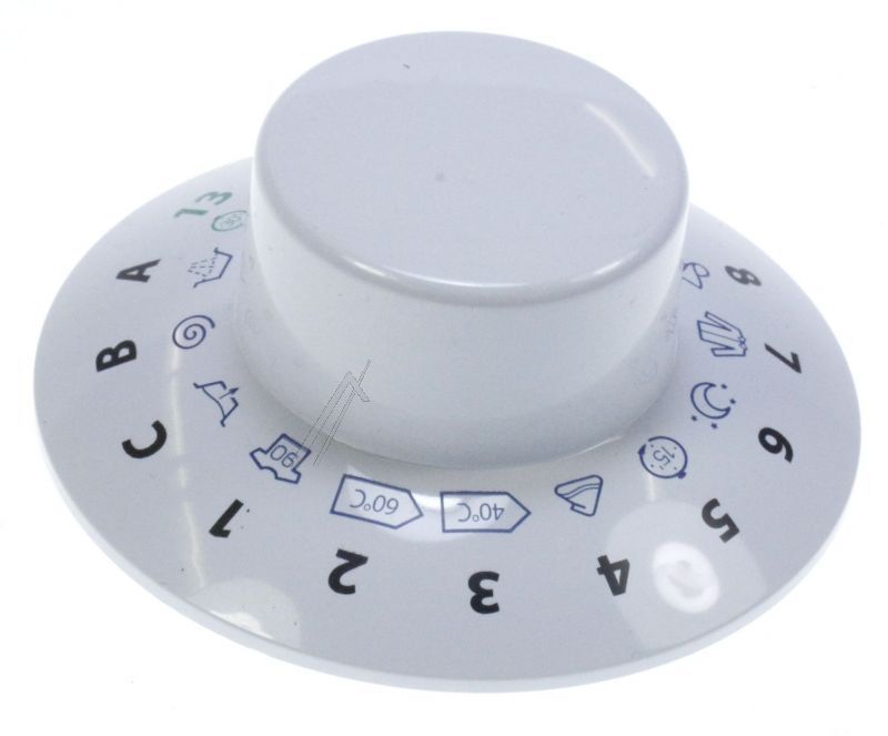 C00295476 482000032066 Manopola timer serigrafata PRA 111DIGIT Indesit