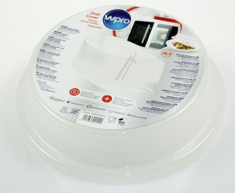 C00335164 484000008434 Coperchio in plastica per microonde Ø 26,5 cm Whirlpool