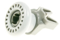 1761160500 C00914017 Ruota cesto superiore EU3 Beko