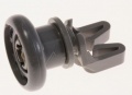 1885800500 C00910132 Ruota cesto superiore RAL7037 Beko