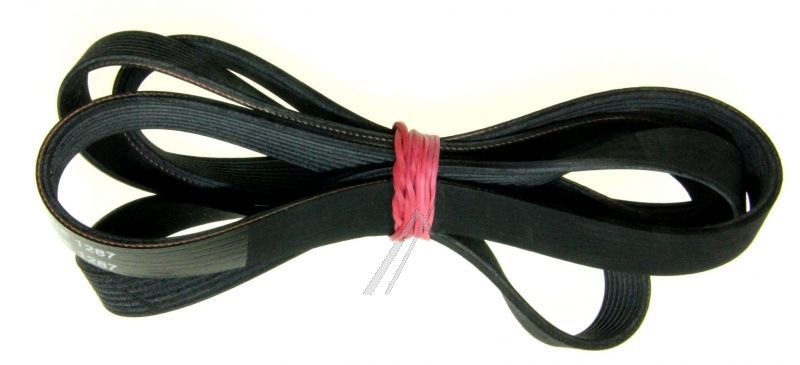 1287H8EL Cinghia Poly-V elastica, materiale: gomma Rexelectrolux