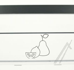 4640780400 C00873269 Frontale cassetto verdura Grundig Hotstamp T215 bianco