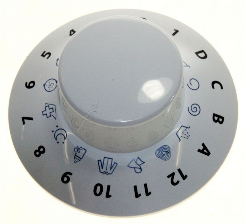 C00267555 482000030860 Manopola programmi bianca PW ARSF Hotpointariston