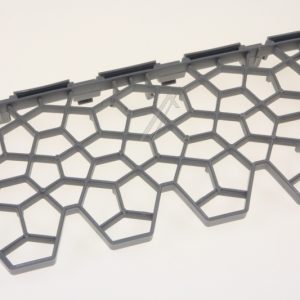 C00256860 482000030466 Sportellino cesto superiore grigio Hotpointariston