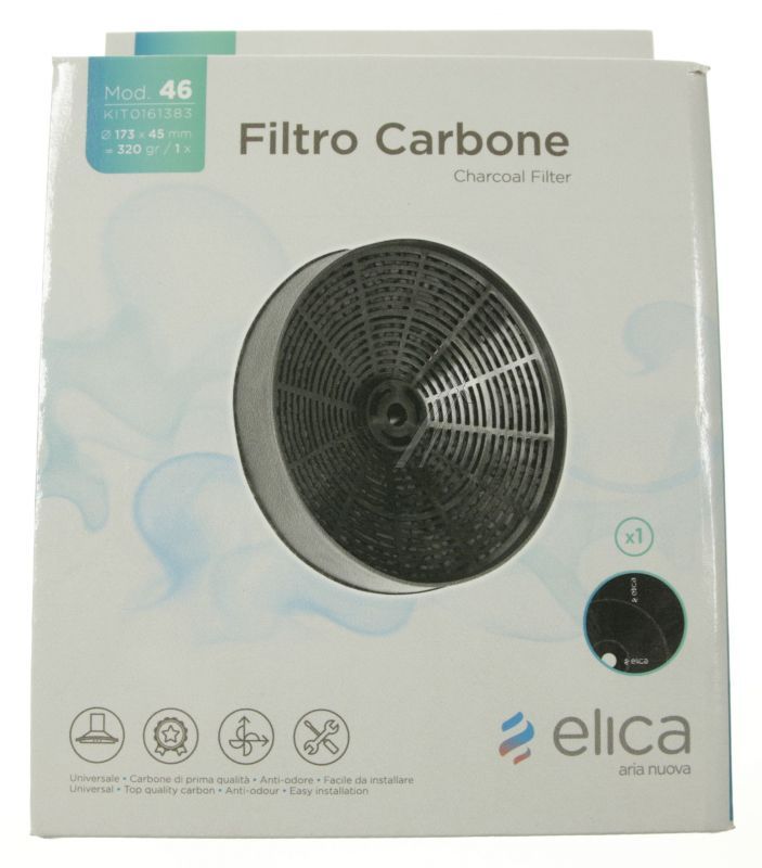 KIT0161383 Filtro a carbone mod.46 per Elica 1 pz