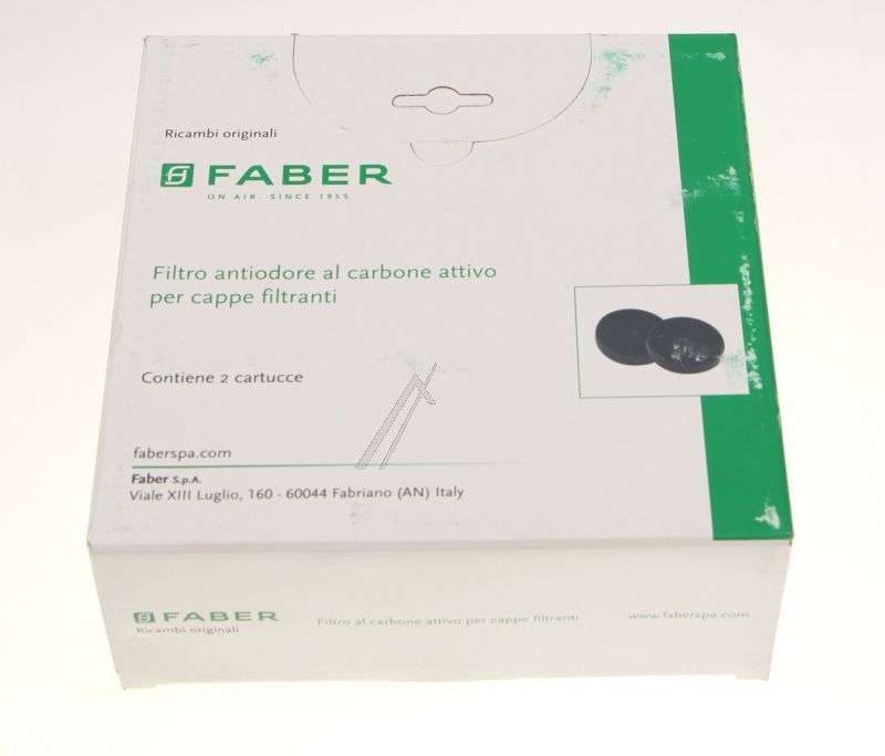 C00661972 488000661972 Filtro a carbone D196 H37 Faber