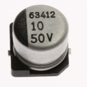 2402-000120 Condensatore elettrolitico SMD 10µF 20% 50V G Samsung 2402000120