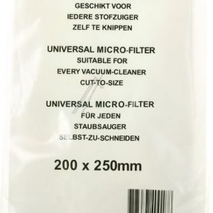 Microfiltro universale ritagliabile 200 x 250 mm Miele
