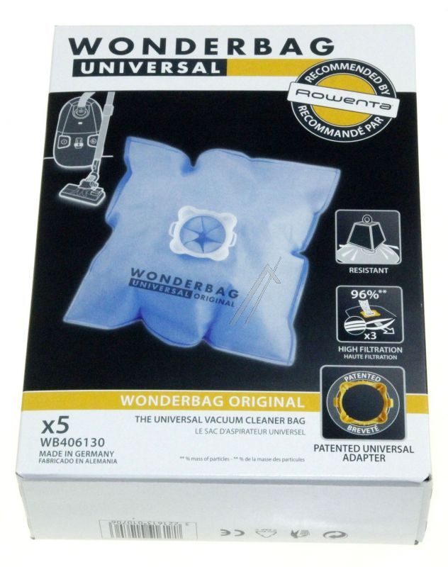 WB406130 Sacchetti Wonderbag 5 pz. Classic Miele