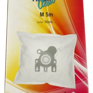 M5/6/8M FL0014-K Sacchetti microfiltro M5M per Miele F/J/M, 4 pz + 1 filtro FL0014K