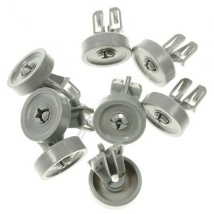 Ruote cestello inferiore (8 pz.) alternative per Whirlpool
