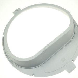 DC61-03671A Supporto vetro oblò DV80F5E5HGW, PP sp. 0,3 mm, bianco Neat Samsung DC6103671A