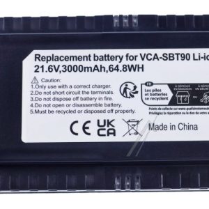21,6V-2000MAH Batteria Li-ion alternativa per aspirapolvere Samsung