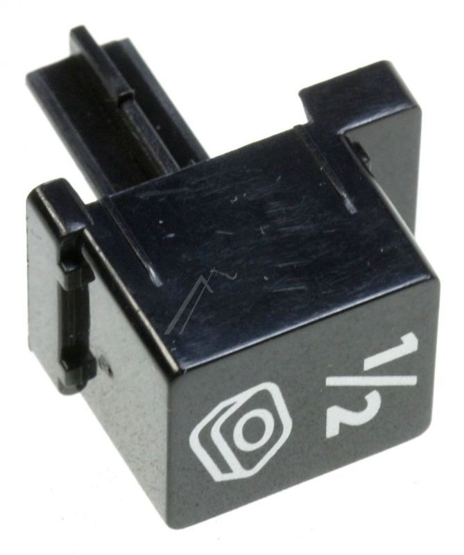 1756840200 C00865966 Pulsante F5 mezzo carico stampato nero Beko