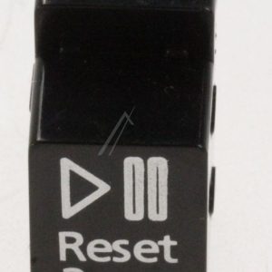 1757040200 C00865959 Copertura tasto Start-Stop F5 nera stampata Beko