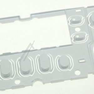 DC64-01529A Pulsante a pressione (F) HEBA-PJT ABS bianco serigrafato Samsung DC6401529A
