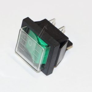 Interruttore a bilanciere 2 poli verde Electrolux