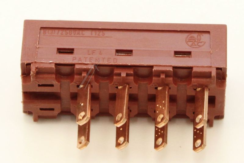 SPP0193967 Interruttore a scorrimento 4 pos. 8 poli LF41B3000W Elica