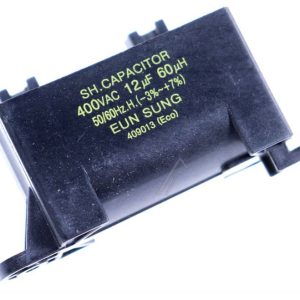 6120FA1415B Condensatore 12µF 400VAC incapsulato 2 poli senza sacchetto PE Lg